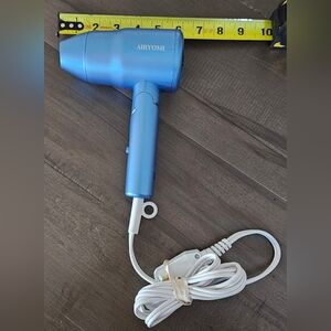 Airyomi Hair Dryer Duel Voltage Lightweight/Portable/Travel Folding Hand…